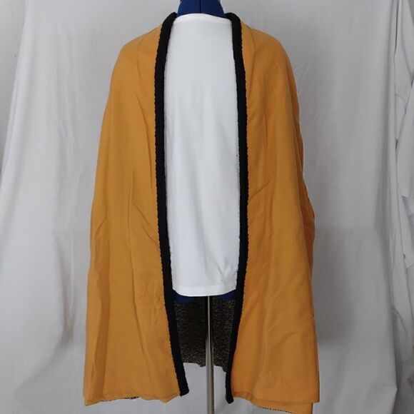 Vintage Reversible Woman's Wrap Around Wool Jacket - Picture 10 of 10